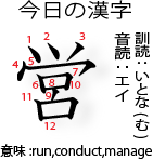 今日の漢字