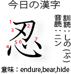 今日の漢字